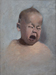 Study of a child crying